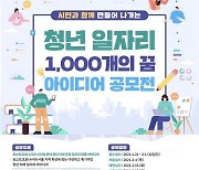 서울시, 공공일자리 발굴 위한 '청년일자리 1000개의 꿈' 공모