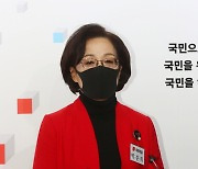 공천 신청자 면접 마친 박춘희 송파구청장