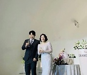 '윤승열❤︎' 김영희 "불꺼진 복도서 축하, 죄송하고 감사..잘 살아갈 것" 결혼식 소감 [전문]