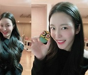 가수 박성연, 쿠키 만들기 도전 "생각보다 잘 만듦"