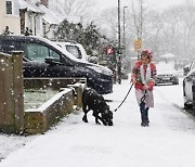 BRITAIN WEATHER SNOWFALL