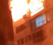 전남 순천 아파트 6층서 화재..1명 사망