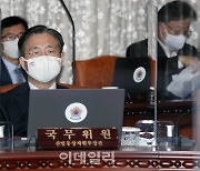 [포토] 국무회의 참석한 성윤모 장관