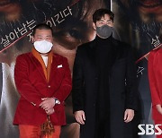 [E포토] 조경훈-김성수-서영, '게임의 법칙, 기대해주세요'