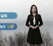 [날씨] 대전·세종·충남 온화한 날씨..초미세먼지 '나쁨'