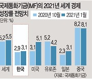 IMF, 올 한국 성장률 전망 2.9→ 3.1%로 상향