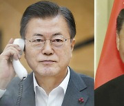 한중 정상 통화..청와대 "시진핑 방한 위해 협력"