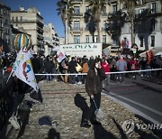 Virus Outbreak France Protests