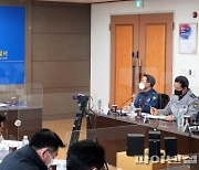 [fn포토] 강황수 제주경찰청장, 치안현장 점검 나서