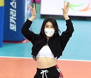 [MD포토] 치어리더 김연정 'S라인'