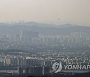 미세먼지 보통에도 서울서 인천 송도 보여