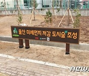 울산시 '도시바람길 숲' 사업 본격 착수..2022년까지 20ha 조성