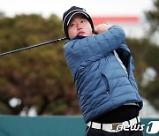 2021 KPGA 윈터투어 1회 대회 1라운 1위로 나선 서명재