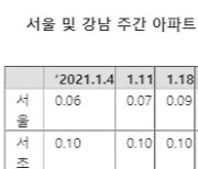서울 집값 0.3% 뛸 동안 송파 집값은 두 배 올랐다