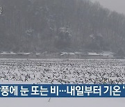 대구·경북 강풍에 눈 또는 비..내일부터 기온 '뚝'