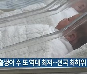 부산 출생아 수 또 역대 최저..전국 최하위