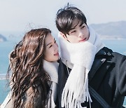 '여신강림' 문가영♥차은우, 한 폭의 그림처럼 아름다운 바닷가 데이트 포착