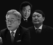 [그래픽뉴스]이재명, 각종 여론조사 '1강 체제'