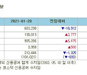 [표]증시주변 자금동향 (1/28)