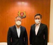정의선 회장, 싱가포르 총리와 만나 '모빌리티 비전' 공유