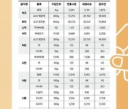 [그래픽뉴스]2021년 설 차례상차림 비용 비교