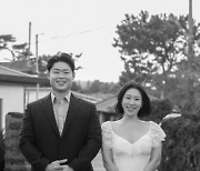 김영희♥윤승열, 제주 신혼여행서 건진 인생컷..너무 예뻐서 감탄