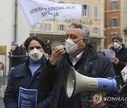ITALY PANDEMIC CORONAVIRUS COVID19 MEASURES PROTEST