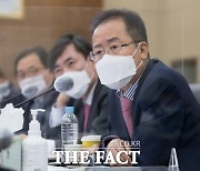 '김종인에 법적 조치' 靑에 홍준표 "참으로 경악"