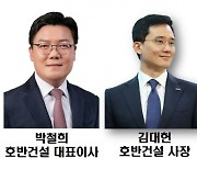 [재도약 호반건설] ㊦ 경영진 세대교체..10위권 진입 박차