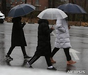 강원 영서·산간 밤부터 비..낮 기온 영상권 회복