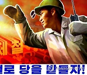 북한, 조선노동당 제8차 대회 선전화 제작