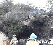 전남도 봄철 산불방지 총력대응..사전 예방활동 강화