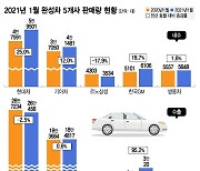 [속보]현대차 질주채비, 1월 판매 코로나 이전 대비 늘었다