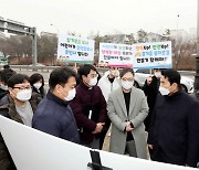 백군기 용인시장 "어린이 통학안전 위해 보행환경 개선"