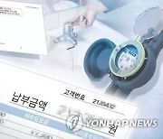 정선군 2천700여 소상공인 수도료 6개월간 50% 감면