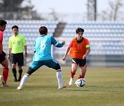 김학범호, 마지막 연습경기서 대전 6-1 완파..4연승으로 전훈 종료