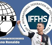 국제축구통계연맹(IFFHS) "2010년대 최고 유럽 남자축구선수는 호날두"