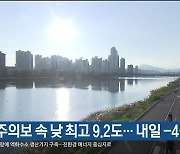 건조주의보 속 낮 최고 9.2도..내일 -4~5도