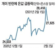 美로빈후드, 이번엔 銀 띄워 9% 급등..원자재값 출렁