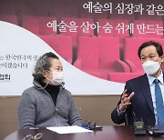 우상호 '문화예술 정책 논의'