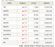 [fnRASSI]장마감, 거래소 상승 종목(화신 24.2% ↑)