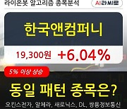 한국앤컴퍼니, 전일대비 6.04% 올라.. 최근 주가 상승흐름 유지