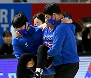 김한별,'팀에 치명적인 부상' [사진]