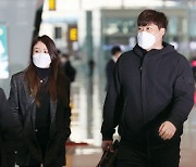 "이제 야구에 전념" 류현진, 스프링캠프 참가 위해 美 출국