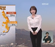 [날씨] 동해안·강원 산간 '화재 유의'..내일 낮부터 추위 풀려