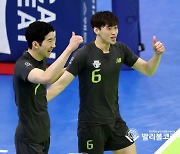 허수봉-김선호 25점 합작, 현대캐피탈 승리.