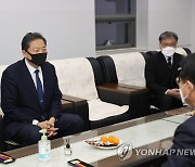 황기철 국가보훈처장, 국립괴산호국원 방문