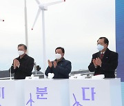 신안 앞바다에 세계최대 풍력단지..文 "신형원전 6기 발전량"