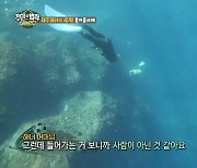 "사람 아닌 거 같아" 김병만, 해녀도 감탄한 수영+잠수실력..수중 개인기까지 '정법'