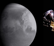中 우주굴기 상징 '톈원 1호' 첫번째 화성 이미지 공개